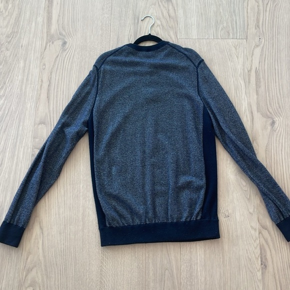 VINCE - Cashmere blend sweater - size L - Navy blue - Picture 5 of 5